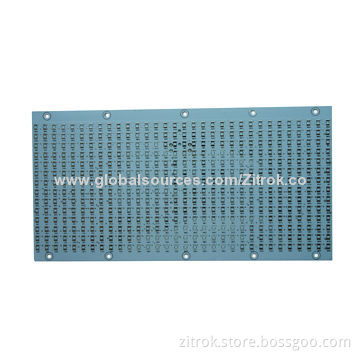 Multilayer White Solder Mask PCB with Minimum Hole Size of 0.2mm